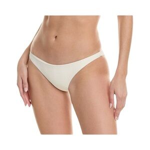 L*Space Camacho Classic Ribbed Cream Bikini Bottom NWT Size S